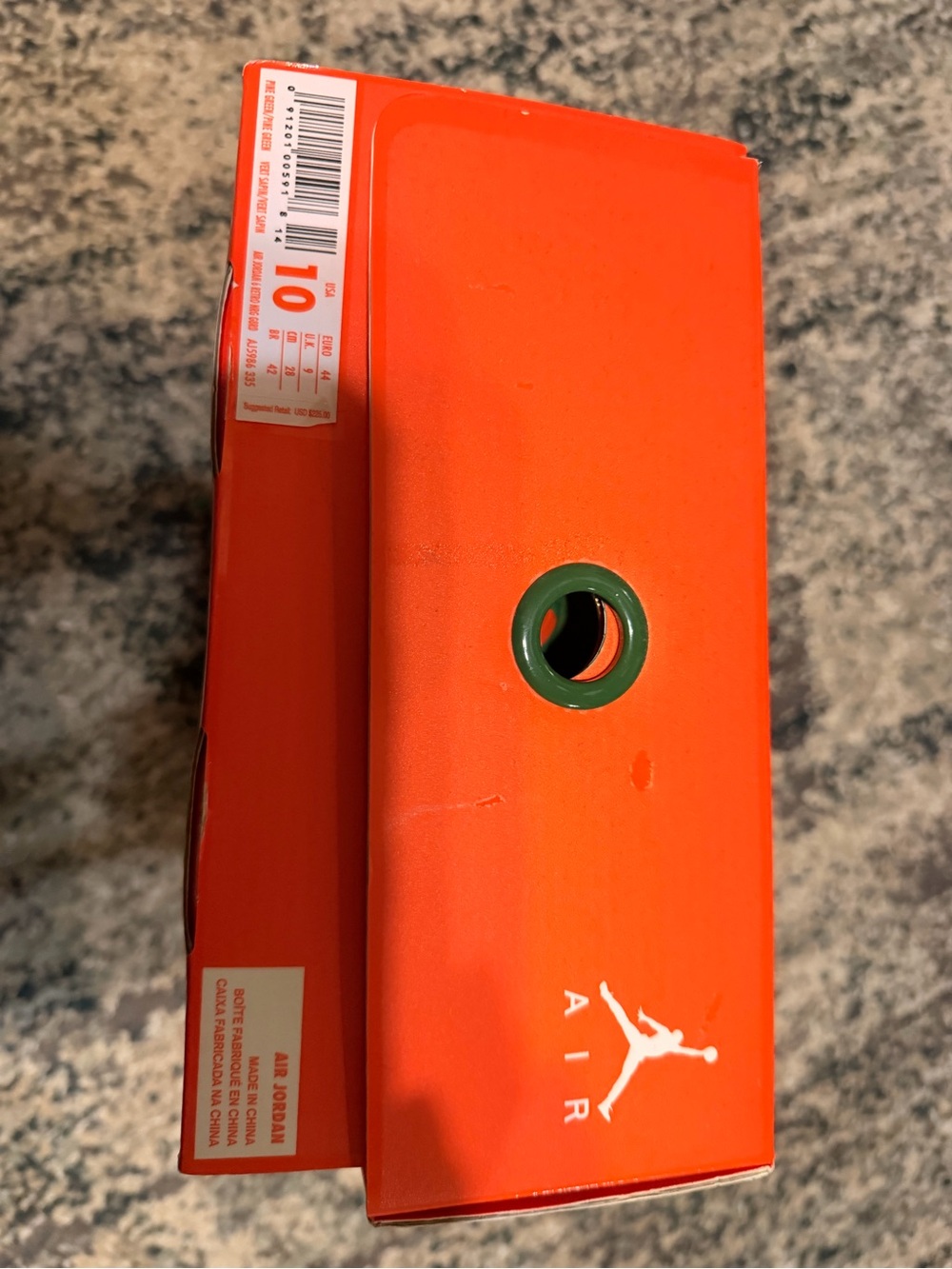 Jordan retro 6 “green Gatorade “ size 10 - Picture 2 of 3